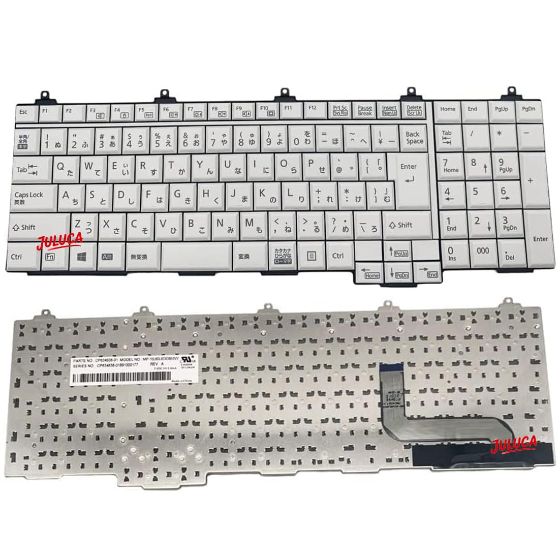 Amazon | JULUCA MP-10J60J03D853W CP634638-01 日本語パソコン